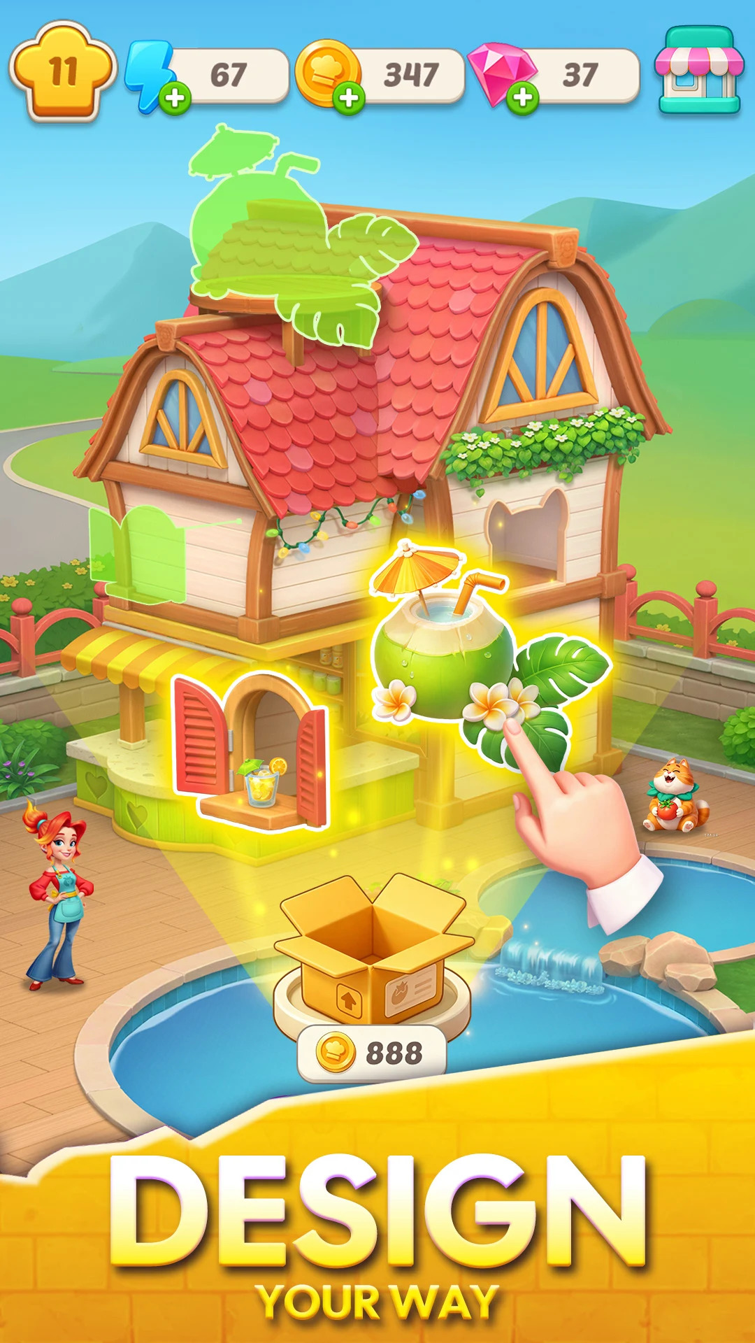 Yumtopia: Merge & Cook screenshot