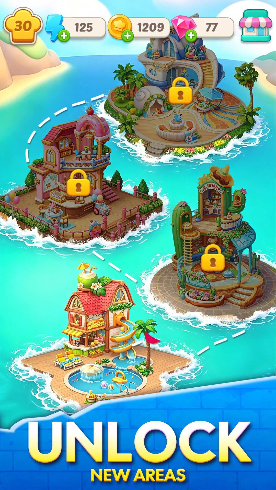 Yumtopia: Merge & Cook screenshot